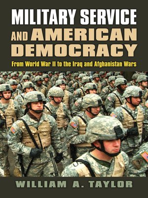 cover image of Military Service and American Democracy